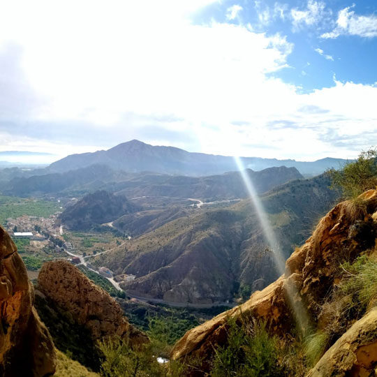 Vistas del Valle de Ricote